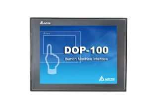 صفحه نمایش دلتا 4.3 اینچ دارای پورت های ارتباطی صفحه نمایش 4.3 اینچی دلتا رزولوشن بالا دارای دو پورت COM